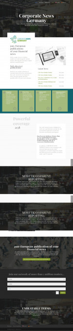 Corporate News - Webdesign Corporate News Webdesign