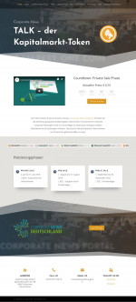 Kapitalmarkt-Token Webdesign Kapitalmarkt-Token Webdesign