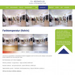 Kronolux, Webdesign RN Kronolux